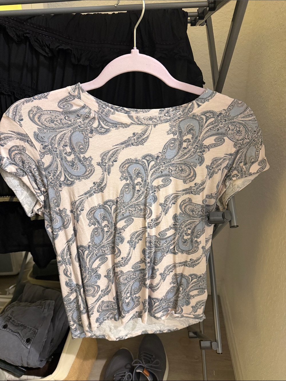 Allsaints printed Anna tee